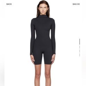 Skims Women's Black Playsuit-romper